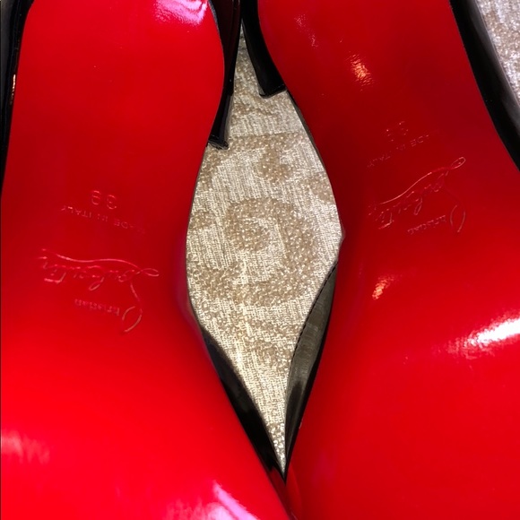 NEW! Christian Louboutin size 39 pumps 100mm heel - Picture 6 of 6